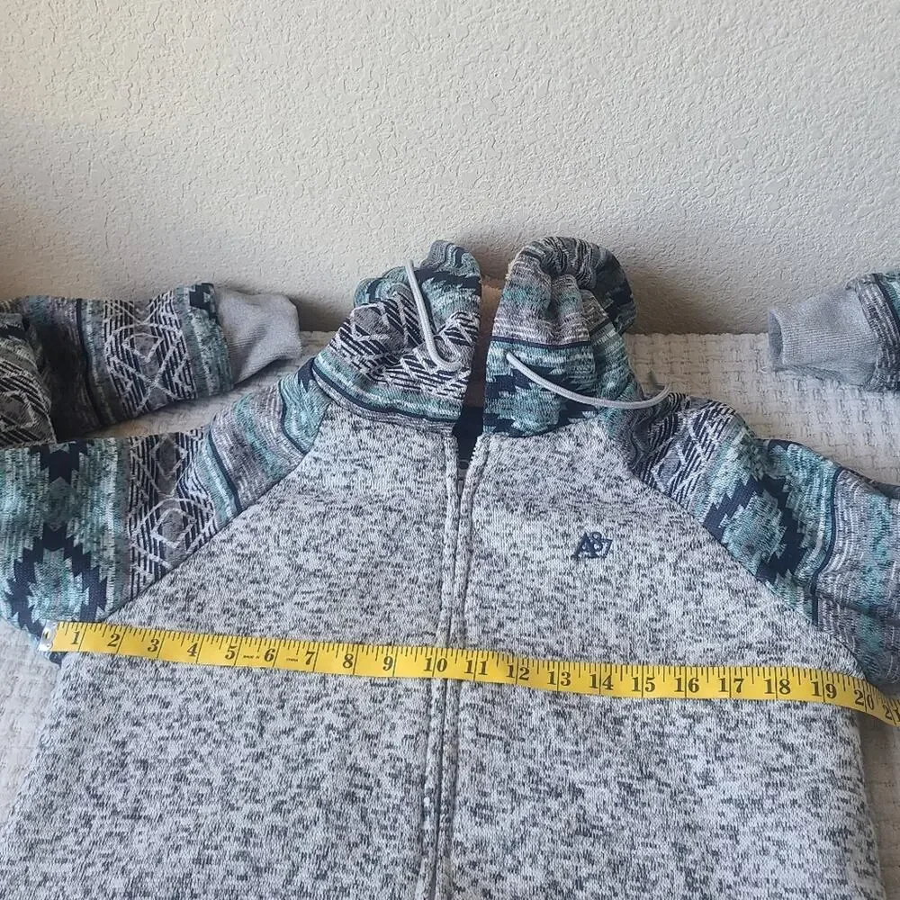 Aeropostale A87 Zip-Up Hooded Sweater Women's M - Picture 9 of 11